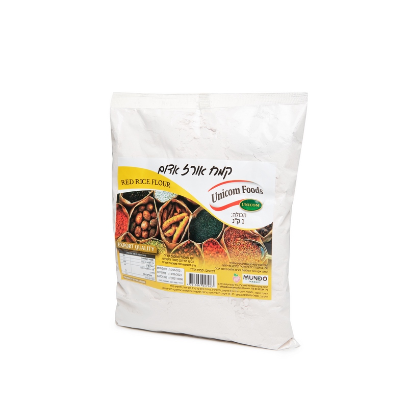 Red Rice Flour 1kg קמח אורז אדום