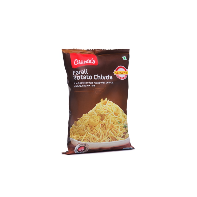 חטיף תפו"א עם בוטנים, קשיו וצימוקים 170 ג' Chheda's- Farali Potato Chivda