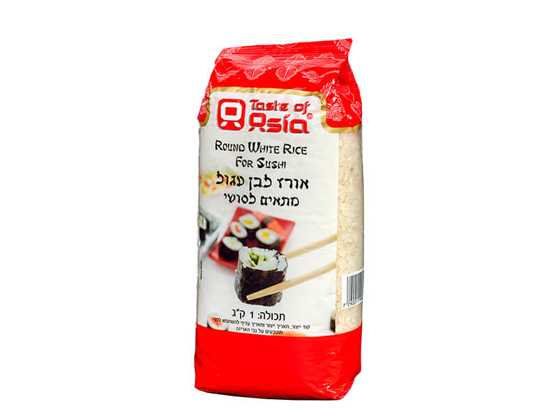 אורז לסושי 1 ק"ג Taste of Asia Sushi Rice