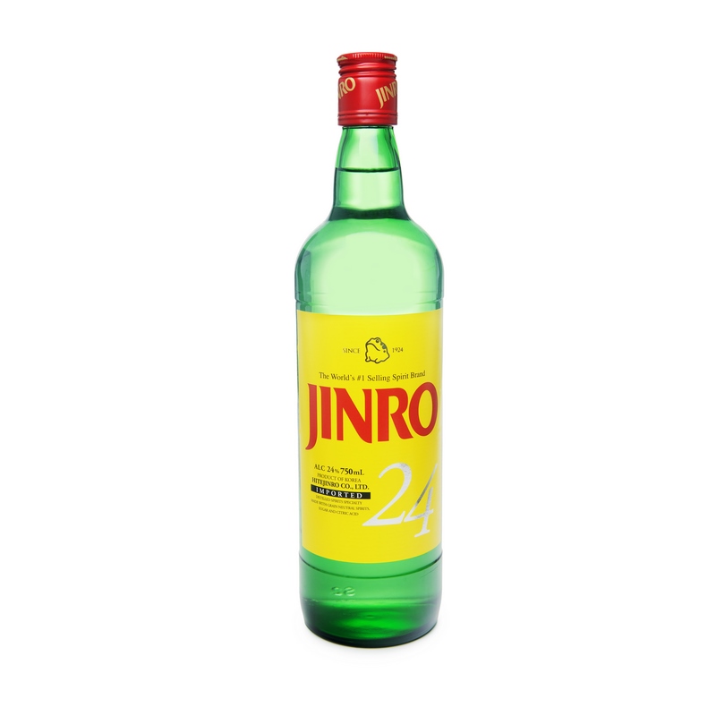 משקה כוהלי Jinro סוג'ו 750 מ"ל (בקבוק זכוכית)