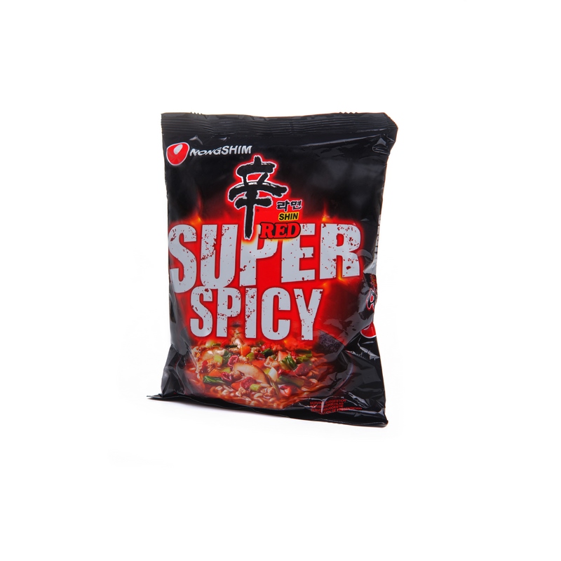 נודלס Nongshim חריף במיוחד עם ירקות-120 ג'