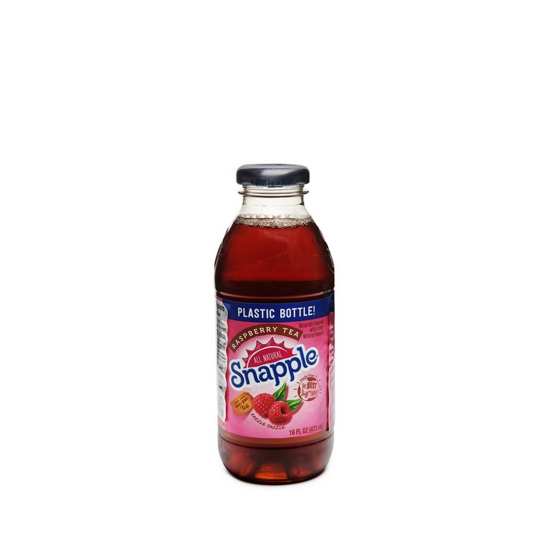 Snapple משקה תה בטעם פטל 473 מ"ל