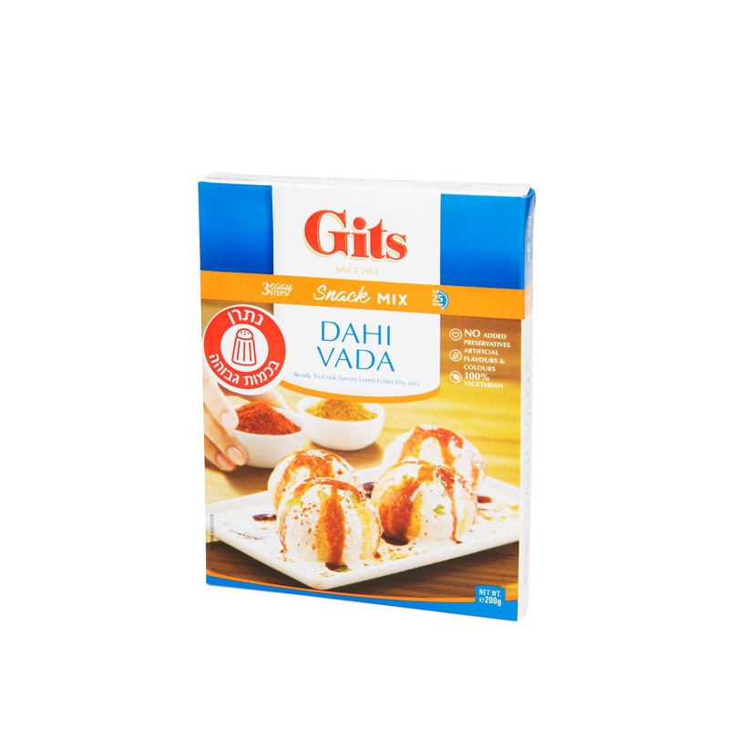 תערובת להכנת פריטר עדשים Dahi Vada- Gits