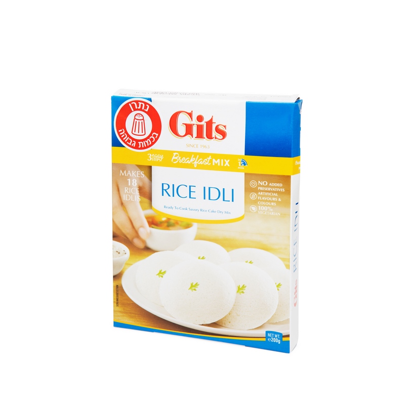 תערובת להכנת עוגת אורז- אידלי Gits- rice idli